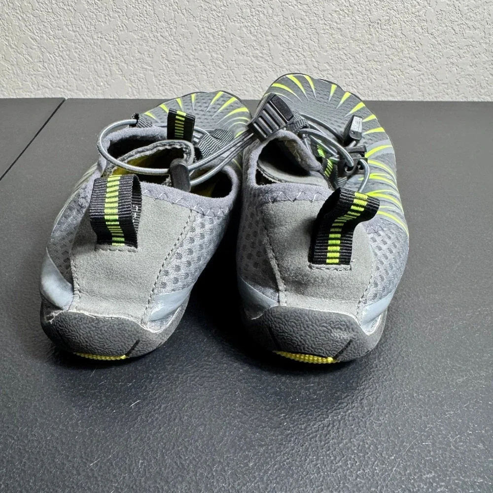 Hike Footwear Panthera Barefoot Shoes Grey Lime Green Minimalist Wide Toe Box 39